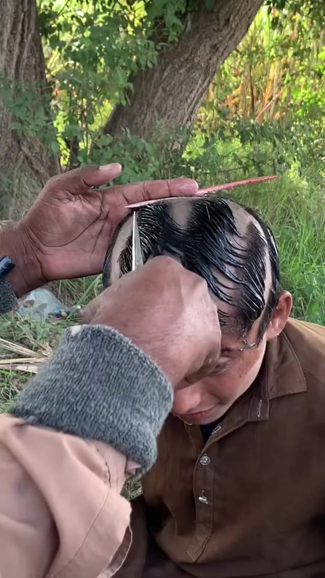 ASMR Old Style Shaving with Old Vaternery Barber video 1 part 7 Full video link in bio #shorts #shor…