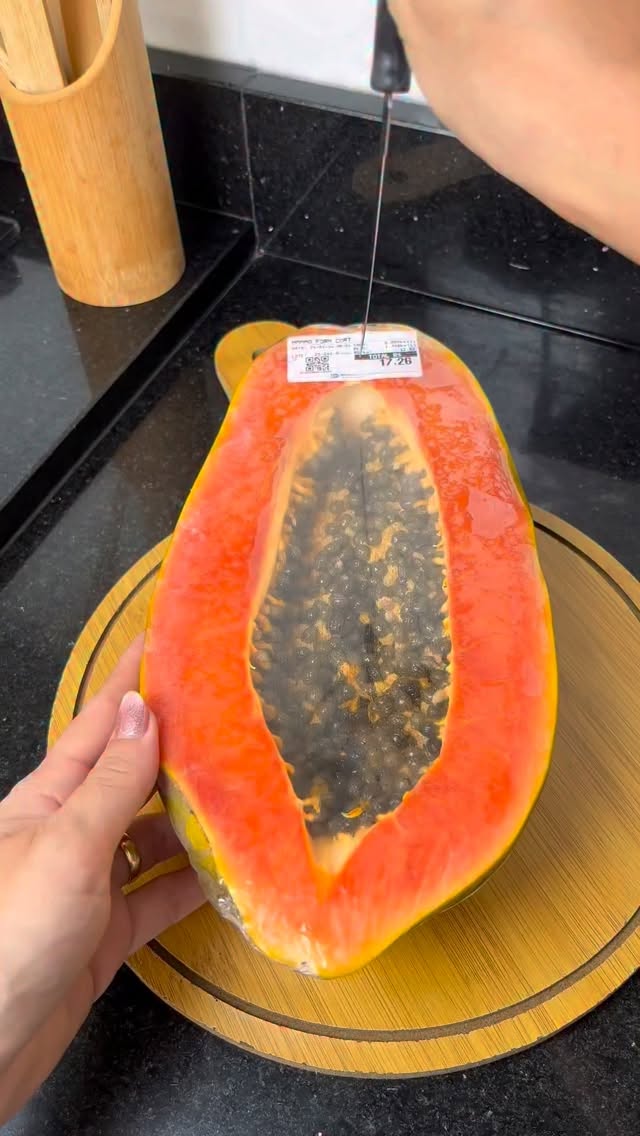Mamão Papaya 🤌😮‍💨 #receita #top10 #reel #goods #receita
