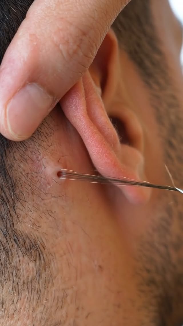 Extracción vellos encarnados en barba y cuello #asmr #vellosencarnados #SATISFACTION