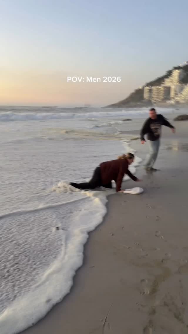 No words #men #funny #woman #vacation #beach