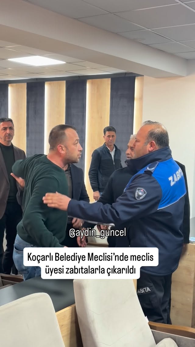 Koçarlı Belediye Meclisi’nde Belediye Başkanı Özgür Arıcı ve Bağımsız Meclis Üyesi Cevat Olgun arası…