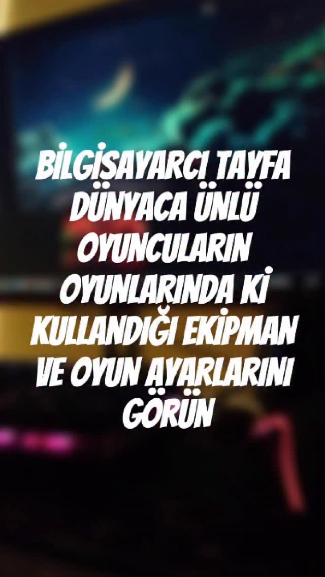 Dünyaca yıldız oyuncuların oyunda ki ayarlarını görün ve kullanın (reklam değil) #kesfet #pc #keşfet