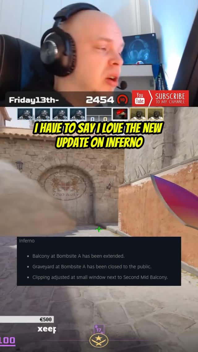 Inferno, Molotov we all going to be using ? 🤓 #cs2 #faceit #cs #cs2clips #cs2funny