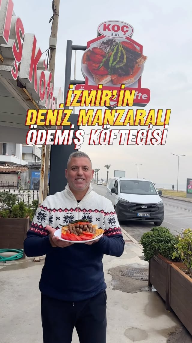 Koç büfe katkılarıyla #reklam İzmir Güzelbahçe’de yaklaşık 15 yıldır Ödemiş Köfte yapan, tam bir ail…