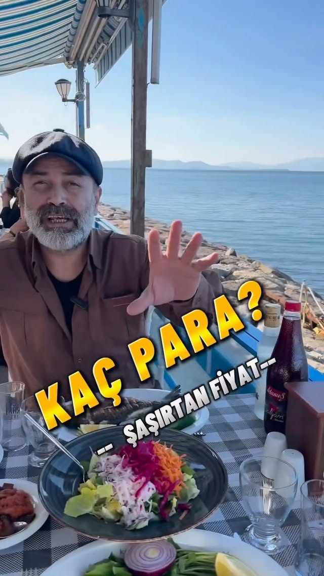 Burası @tunaybalikrestorani Güzelbahçe sahilde. Bu devride böyle fiyat şaşırtıcı gerçekten ☺️ Bu pay…