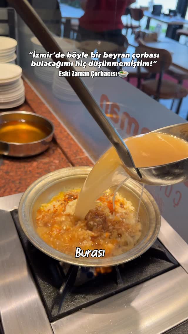 Eski duyguların, eski lezzetlerle buluştuğu bir sofraya geldim @eskizamancorbacisi 🍲 #reklam Burası …