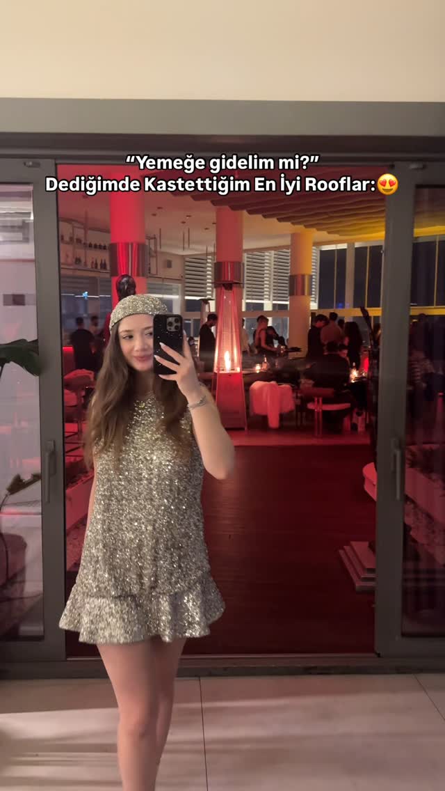Kime göndereceğini biliyorsun. ❤️ 🌅 Hepsi severek gittiğim İzmir’in en güzel roofları. 🥳 Yemekten so…