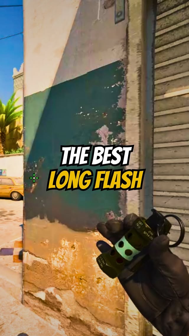 THE BEST LONG FLASH ON DUST 2 #cs2