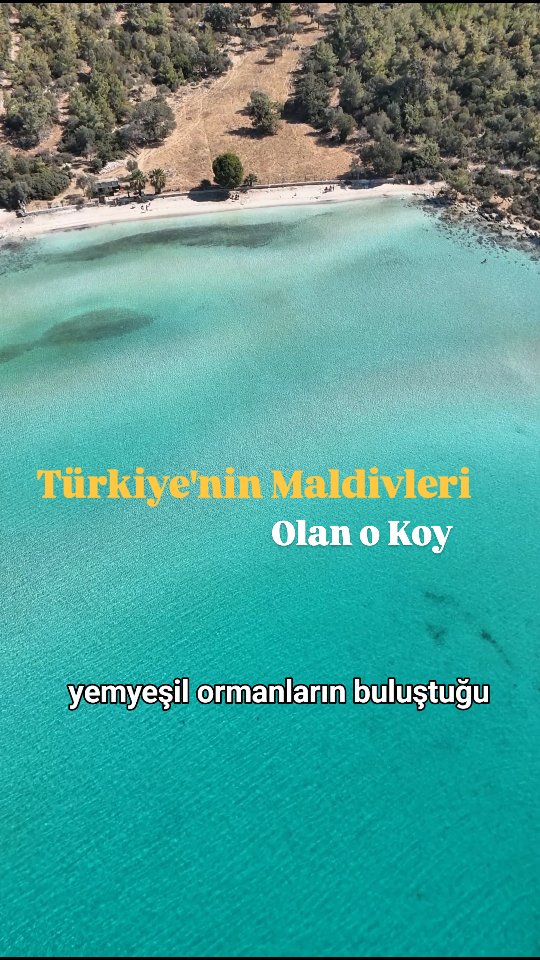 📌Türkiye'de görebileceğiniz en güzel sahillerden birisi◾Türkiye'nin Maldivleri olarak isimlendirilen…